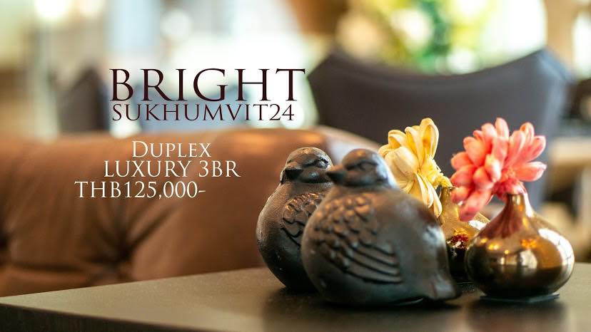 Wonderful 3 bedroom Rent Condo duplex in Phromphong