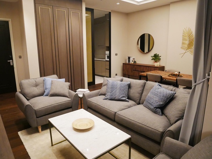 Luxury Condo 2 Bedroom Rent ONLY 2 mins walking to BTS Phrom Phong