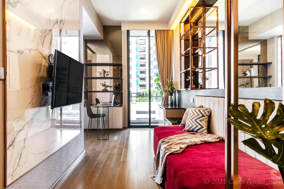 Beautiful Full Furnished 2 Bedroom Condo Rent Asoke
