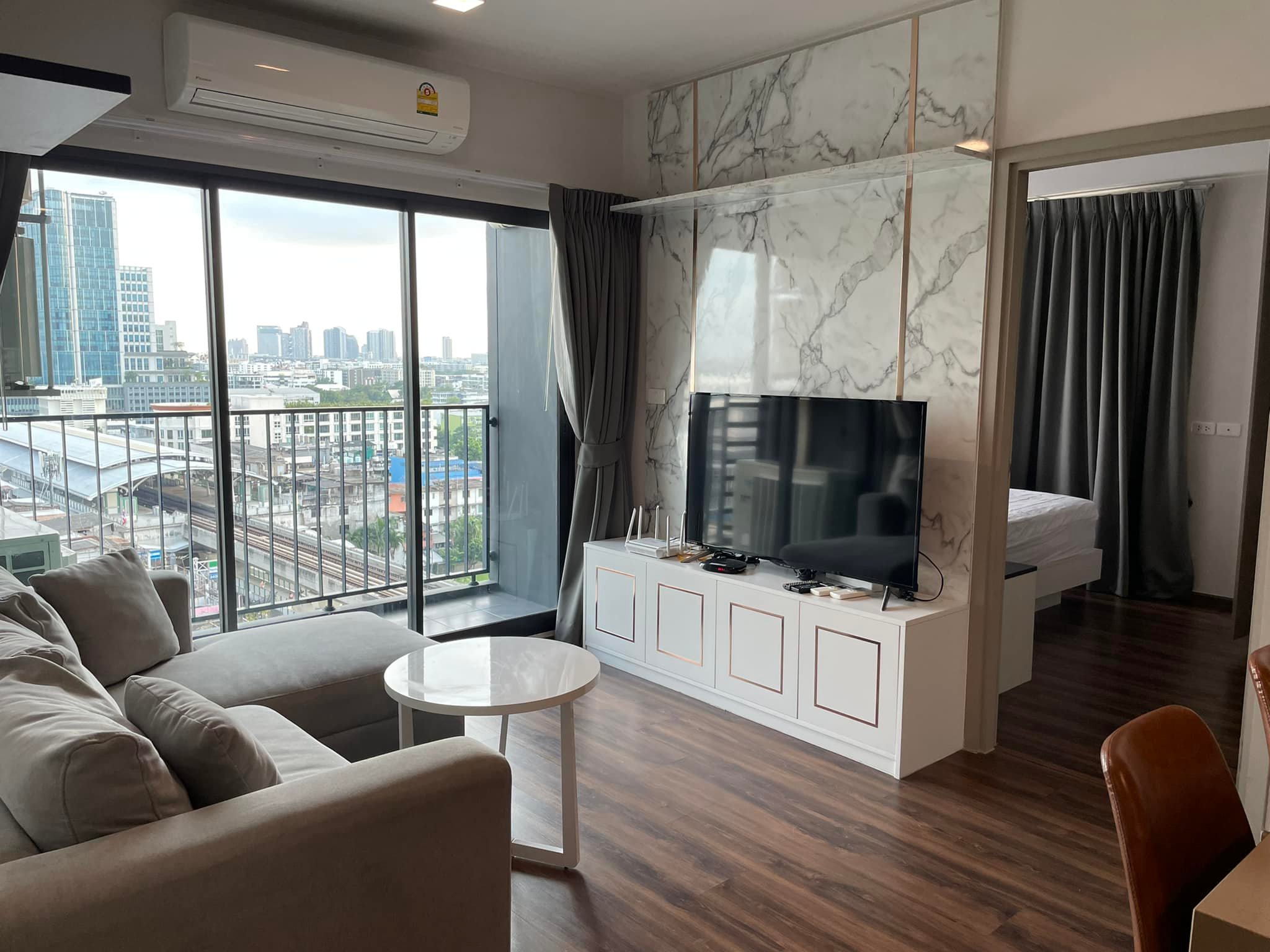 Nice View 2 Bedroom Condo Rent Near BTS Bangchak Onnut