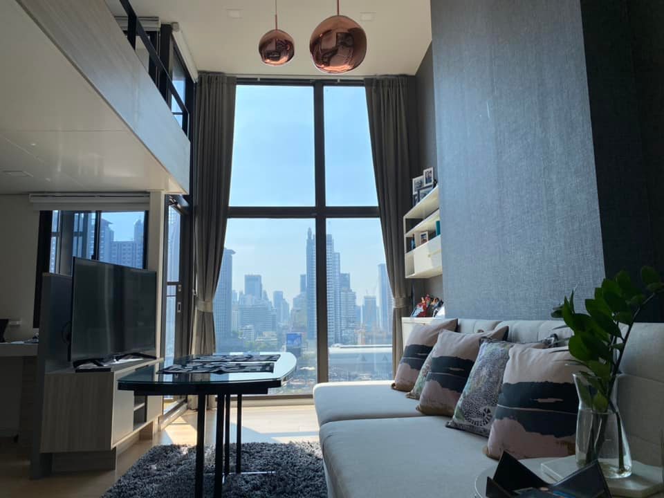 Unblock View Duplex 1 Bedroom Sale High Celing Asoke