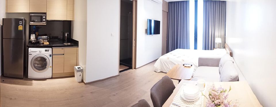 Fully Furnished Studio 1 Bedroom Condo Rent Phromphong