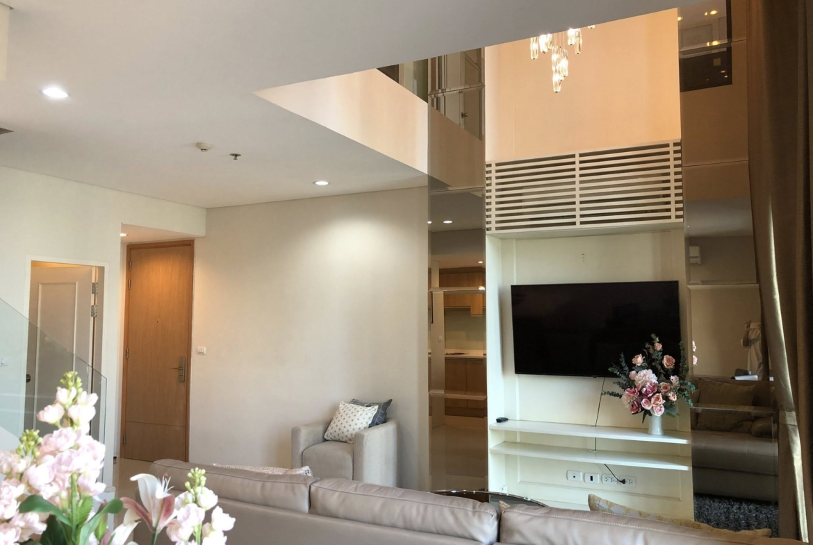 Nice View Duplex 1 Bedroom Condo Rent Asoke