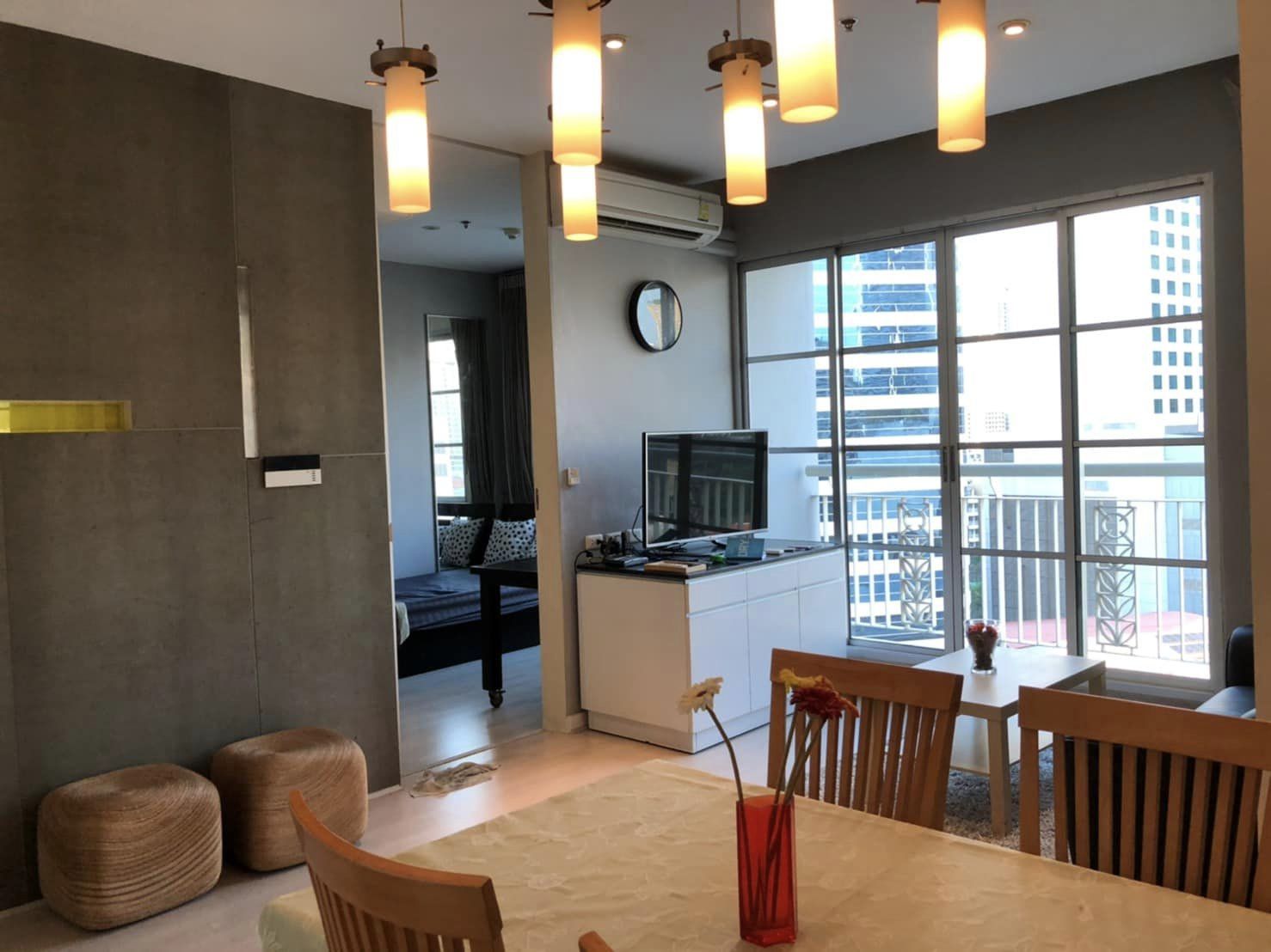 Good Location 2 Bedroom Condo For Rent Asoke near BTS MRT