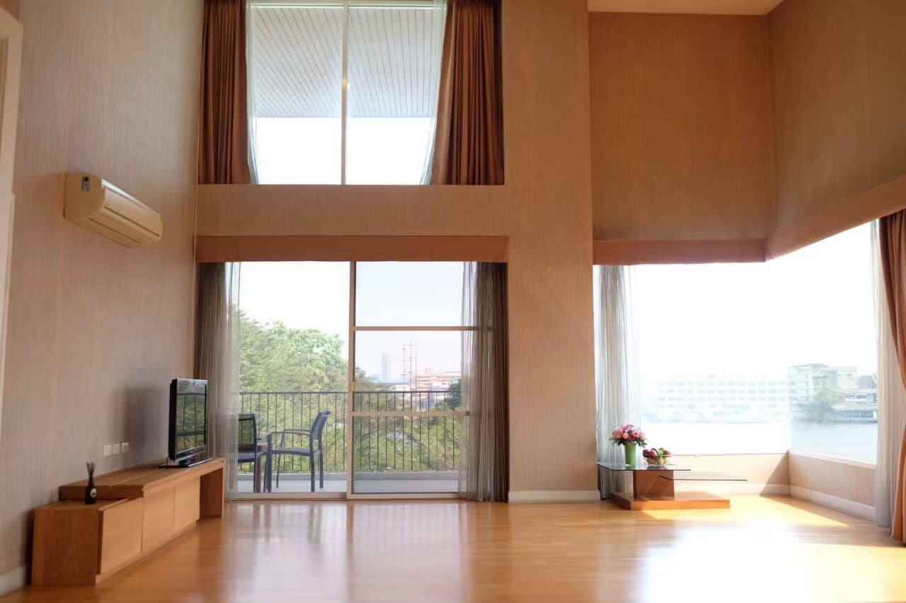 River View Penthouse 3 Bedroom Condo for Sale Charoen Nakhon