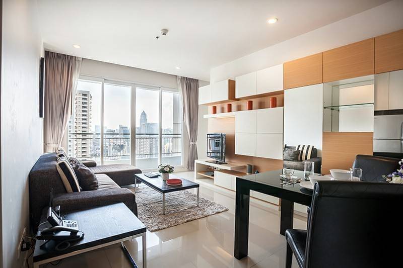 Fully Furnished 1 Bedroom Condo For Sale / Rent Asoke