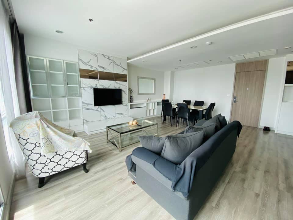 Unblock City View 3 Bedroom Condo for Rent Sathorn