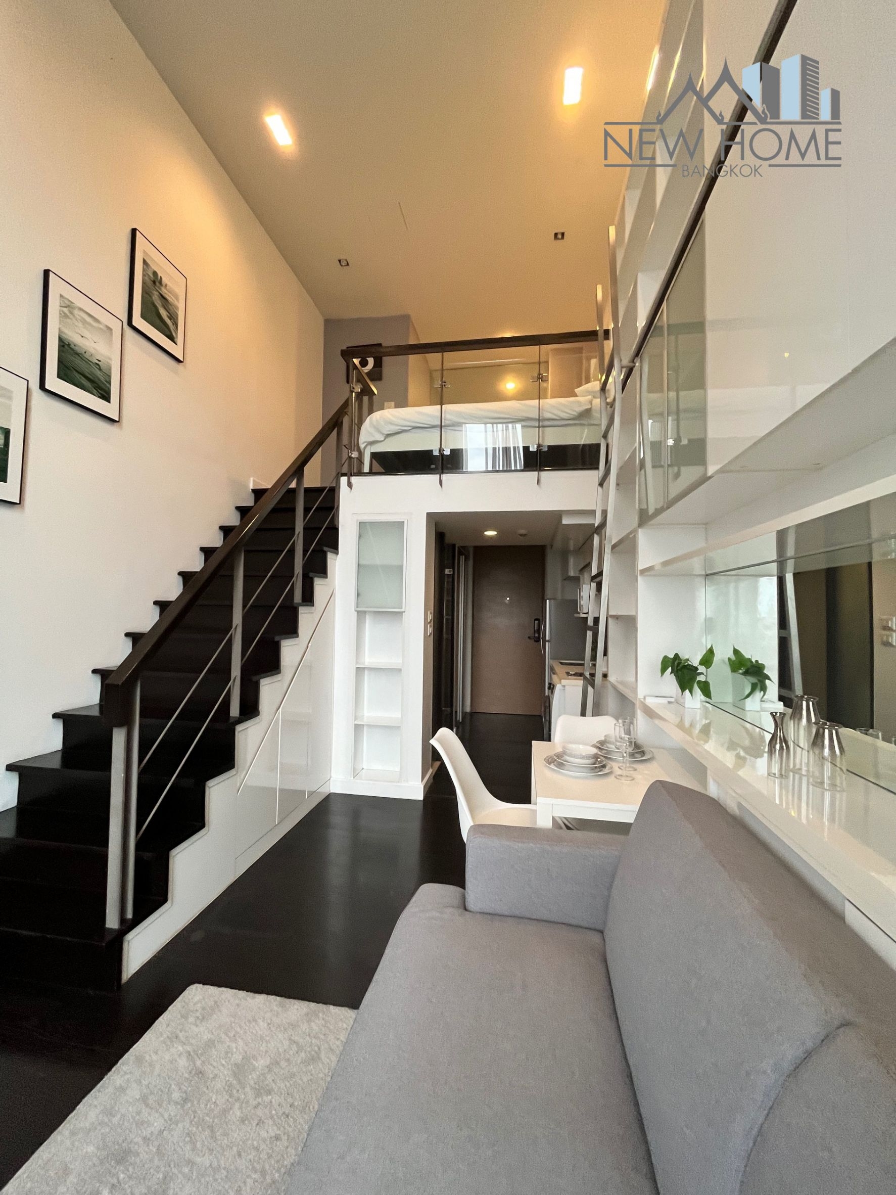 Pet Firendly Duplex 1 Bedroom Condo for Rent Thonglor