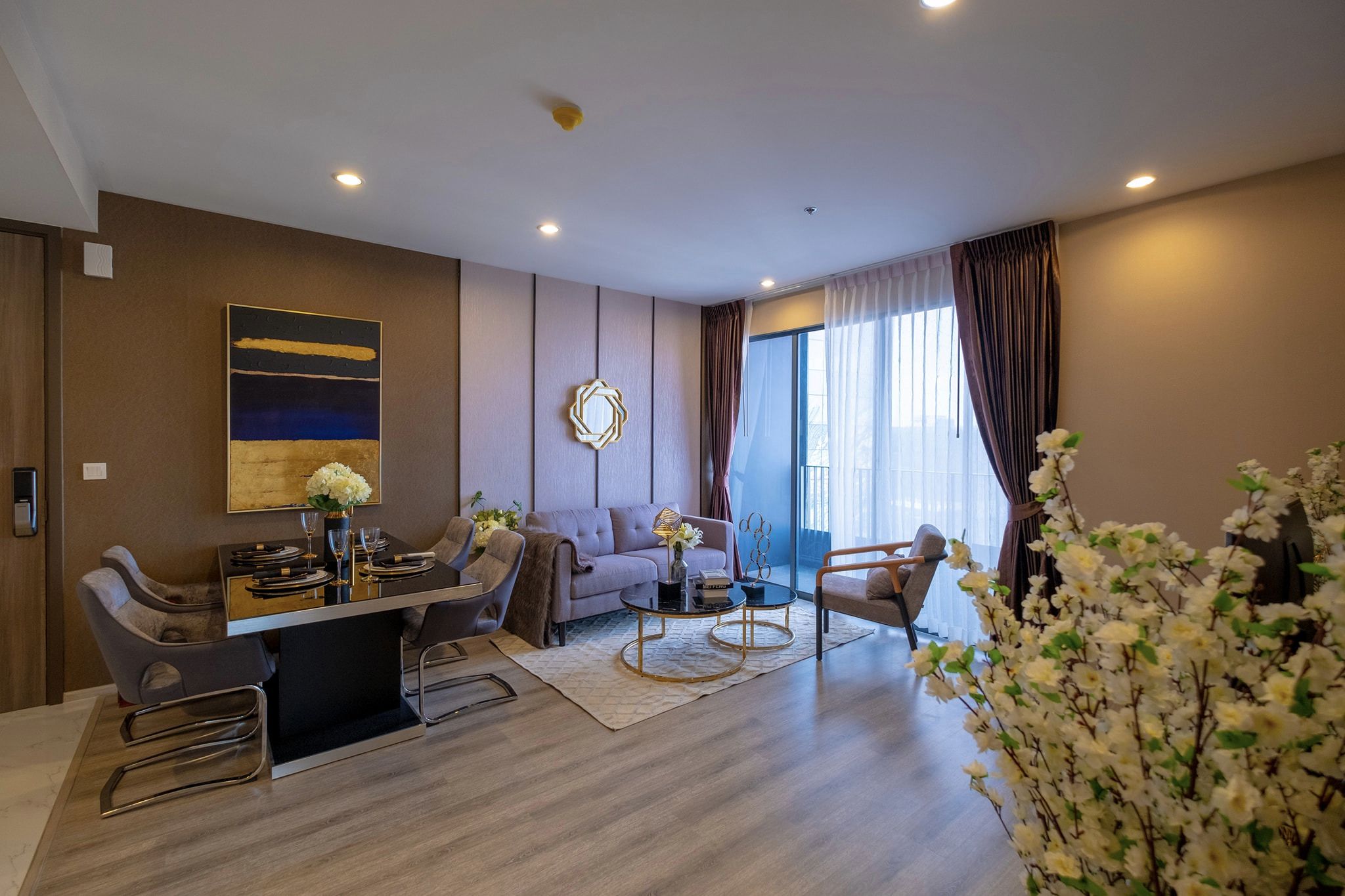 Unblock View Luxury Style 2 Bedroom Condo For Rent Udomsuk Closed BTS