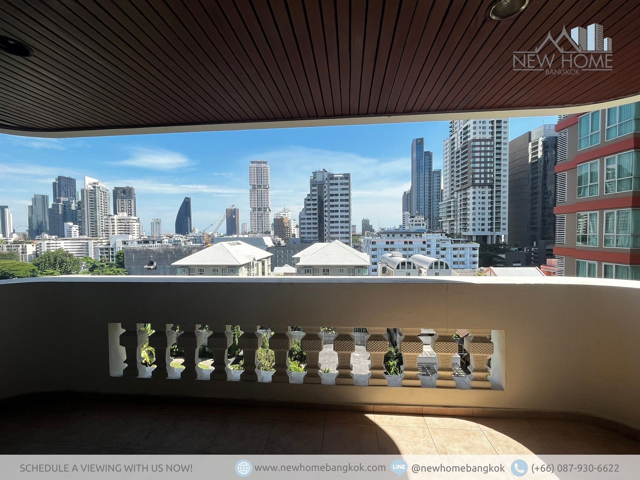 Nice View Spacious 3 Bedroom Apartment for Rent Phromphong