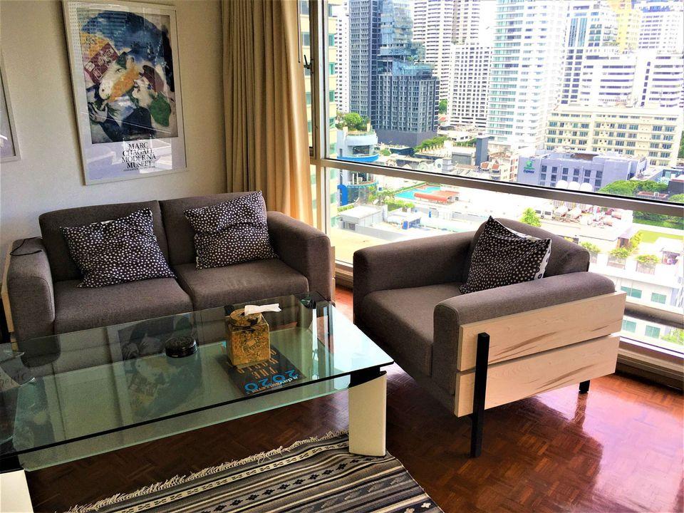 Big Terrace with Greenery 1 Bedroom Condo for Rent Nana