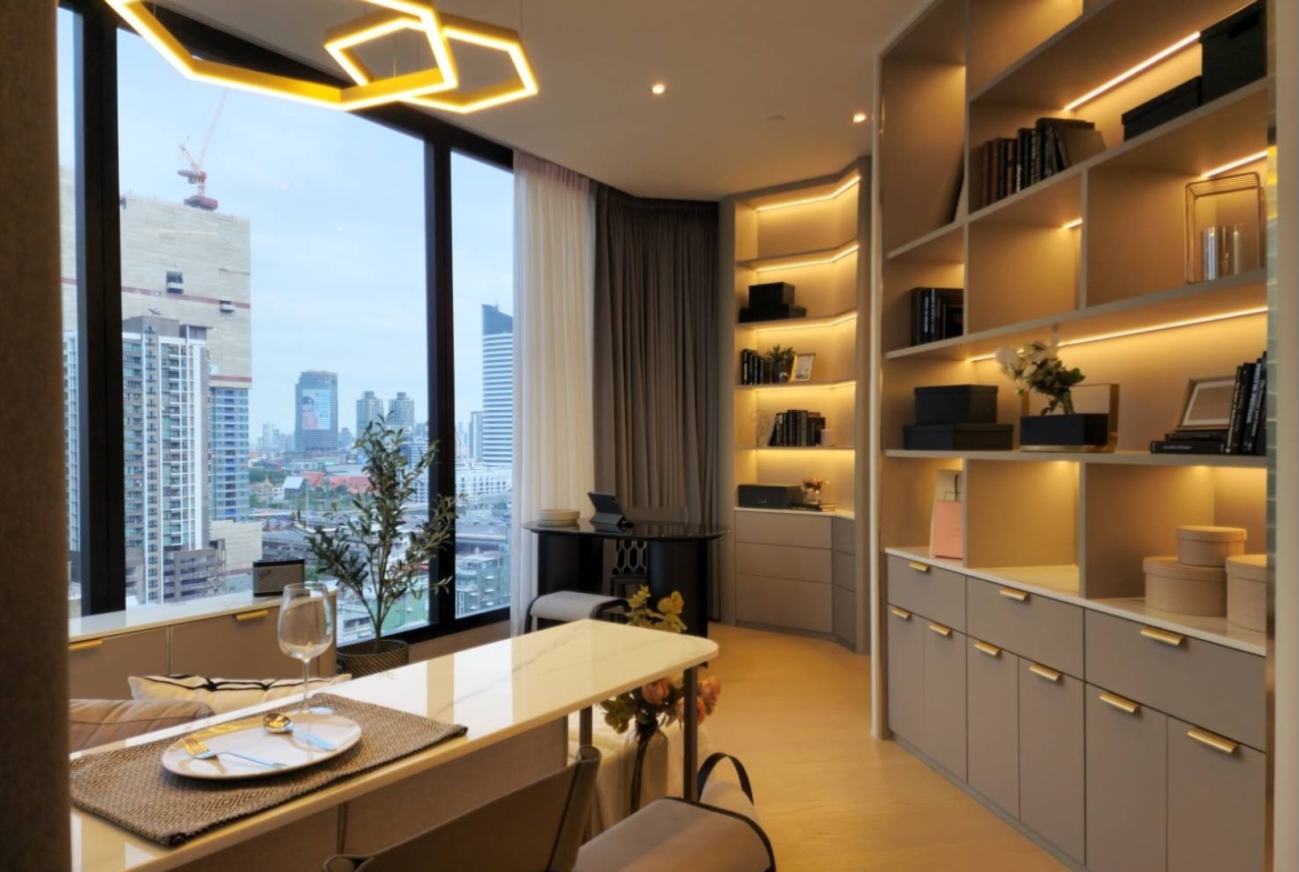 Luxury 2 Bedroom Condo for Rent at Ashton Asoke Rama 9