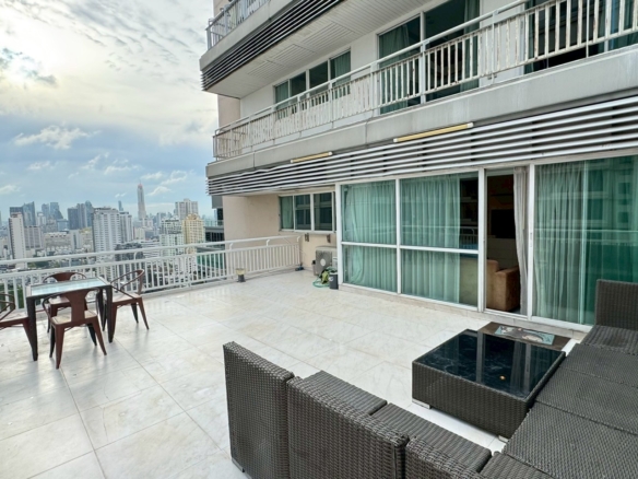 Grand Park View Asoke | Panoramic City View Penthouse for Rent / Sale