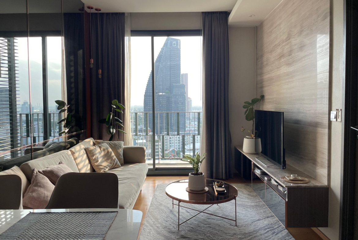 Designer apartment for rent at Keyne by Sansiri Thonglor just 1 minute walk to BTS
