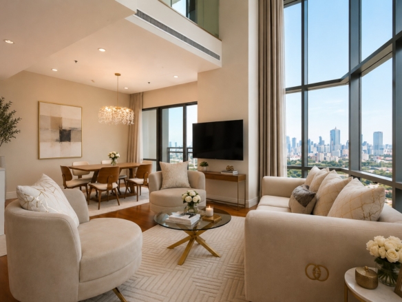 For Sale Corner Duplex Unit at Bright Sukhumvit 24 (Near BTS Phrom Phong)