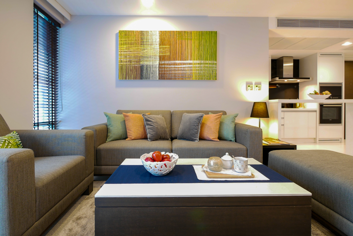 Spacious 2 bedroom condo for rent at The Klasse Residence near BTS