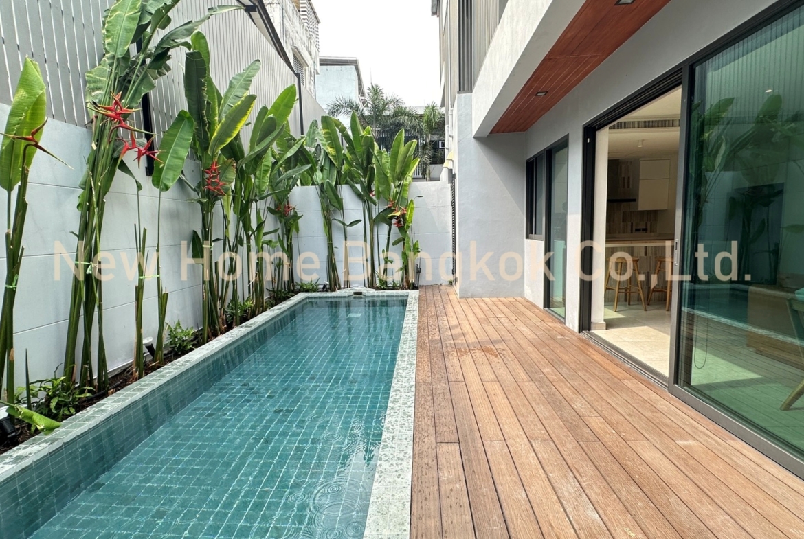 Luxury pool villa for rent and sale in Thonglor