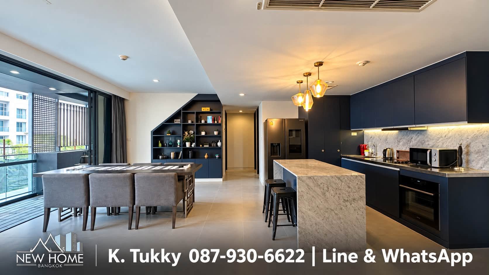 Siamese Gioia Condo with Private Rooftop For Rent